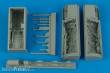 Aires 4468 - 1:48 A-7 Corsair II wheel bay (HOBBY BOSS)