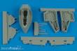 Aires 4475 - 1:48 F-84F Thunderstreak wheel bay (KINETIC)