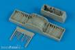 Aires 4477 - 1:48 F-102A Delta dagger wheel bay (MON)