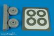 Aires 4493 - 1:48 Macchi MC 202/205 wheel & paint masks