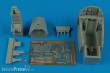 Aires 4502 - 1:48 A-7E Corsair II cockpit set (HOB)