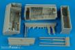 Aires 4507 - 1:48 Su-24M Fencer wheel bay for Trumpeter