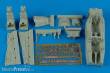 Aires 4523 - 1:48 F-14A Tomcat cockpit set for Academy