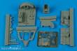 Aires 4538 - 1:48 J2M3 Raiden cockpit set for Hasegawa