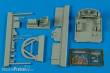 Aires 4539 - 1:48 N1K1 Shiden cockpit set for Hasegawa