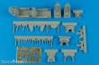 Aires 4551 - 1:48 F-5F Tiger II cockpit set for AFV Club