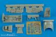 Aires 4564 - 1:48 P-38J Lightning cockpit set for Academy