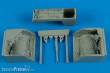 Aires 4569 - 1:48 MiG-23 Flogger wheel bay for Trumpeter
