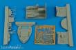 Aires 4571 - 1:48 F4U-4 Corsiar cockpit set for Hobby Boss