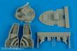 Aires 4574 - 1:48 F8F-1 Bearcat wheel bay for Hobby Boss
