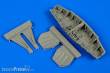 Aires 4613 - 1:48 P-51D Mustang wheel bay for Hobby Boss
