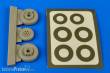 Aires 4614 - 1:48 OV-1 Mohawk wheels & paint masks f.Roden