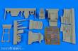 Aires 4625 - 1:48 Lavochkin La-5 cockpit set for Zvezda
