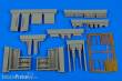 Aires 4627 - 1:48 Spitfire Mk.IXc-late gun bay f.Eduard
