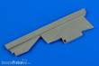 Aires 4654 - 1:48 MiG-23 MF/ML correct tail fin f. Trumpet