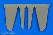Aires 4656 - 1:48 A6M Zero control surfaces for Hasegawa