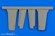 Aires 4661 - 1:48 P-51D Mustang control surfaces for Tamiy