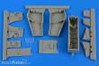 Aires 4688 - 1:48 F-4C/D Phantom II wheel bay with covers for Academy