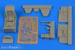 Aires 4704 - 1:48 Bf 109F-2/F-4 cockpit set f.Eduard