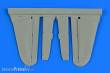 Aires 4716 - 1:48 Ki-61 Id control surfaces for Tamiya