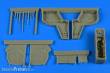 Aires 4733 - 1:48 IAI Kfir C2/C7 wheel bay for AMK