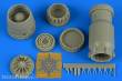 Aires 4742 - 1:48 MiG-27 Flogger late exhaust nozzle-opene for Trumpeter