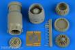 Aires 4749 - 1:48 MiG-23BN late exhaust nozzle-closed for Trumpeter