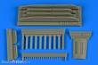 Aires 4757 - 1:48 Su-17/22M3/M4 Fitter K covered chaff/fla dispensers for Hobby Boss