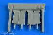 Aires 4776 - 1:48 L-39ZA Albatros airbrakes for Trumpeter