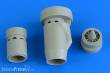 Aires 4778 - 1:48 A-4 Skyhawk IDF exhaust nozzles for Hasegawa