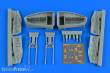 Aires 4786 - 1:48 Beaufighter TF.X wheel bay set for Revell
