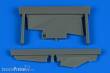 Aires 4792 - 1:48 MiG-23ML correct tail fin for Trumpeter