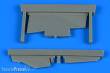 Aires 4794 - 1:48 MiG-23BN correct tail fin for Trumpeter