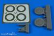 Aires 4799 - 1:48 I-153 wheels & paint masks for ICM/Hasegawa