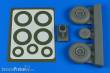 Aires 4804 - 1:48 Do 217N wheels & paint masks - late A for ICM