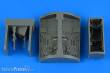 Aires 4814 - 1:48 F-104 Starfighter wheel bay for Kinetic