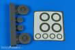 Aires 4829 - 1:48 E-2 Hawkeye/C-2 Greyhound wheels paint masks for Kinetic