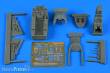 Aires 4830 - 1:48 Sea Harrier FRS.1 cockpit set for Kinetic