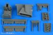 Aires 4838 - 1:48 Harrier GR.1/GR.3 wheel bay for KINETIC
