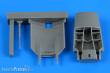 Aires 4839 - 1:48 Harrier GR.1/GR.3 /AV-8A air brake for KINETIC