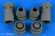 Aires 4856 - 1:48 F/A-18E/F Super Hornet exhaust nozzles - closed for MENG