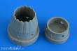 Aires 4896 - 1:48 F-35A Lightning II exhaust nozzle - closed position TAMIYA