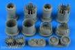Aires 4902 - 1:48 SR-71A Blackbird exhaust nozzles - closed
