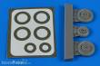 Aires 4906 - 1:48 MiG-17 wheels & paint masks