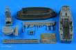 Aires 4935 - F-22A Raptor cockpit set for Academy