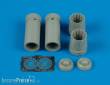 Aires 7186 - 1:72 F/A-18C exhaust nozzles - opened für Hasegawa Bausatz