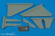 Aires 7190 - 1:72 J35 Draken wing set für Hasegawa Bausatz