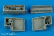Aires 7200 - 1:72 J35 Draken wheel bays für Hasegawa Bausatz