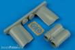Aires 7213 - 1:72 BAC Lightning F.6/F.2A exhaust nozzles Für Trumpeter Bausatz