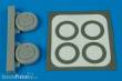 Aires 7218 - 1:72 Su-15 Flagon wheels & paint masks für Trumpeter Bausatz